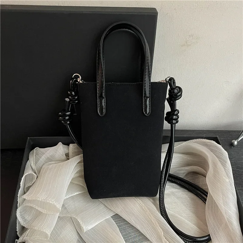 

Винтажная замшевая сумка через плечо с леопардовым принтом, женская мини-квадратная сумка-ведро на плечо, дорожная сумка без подвески