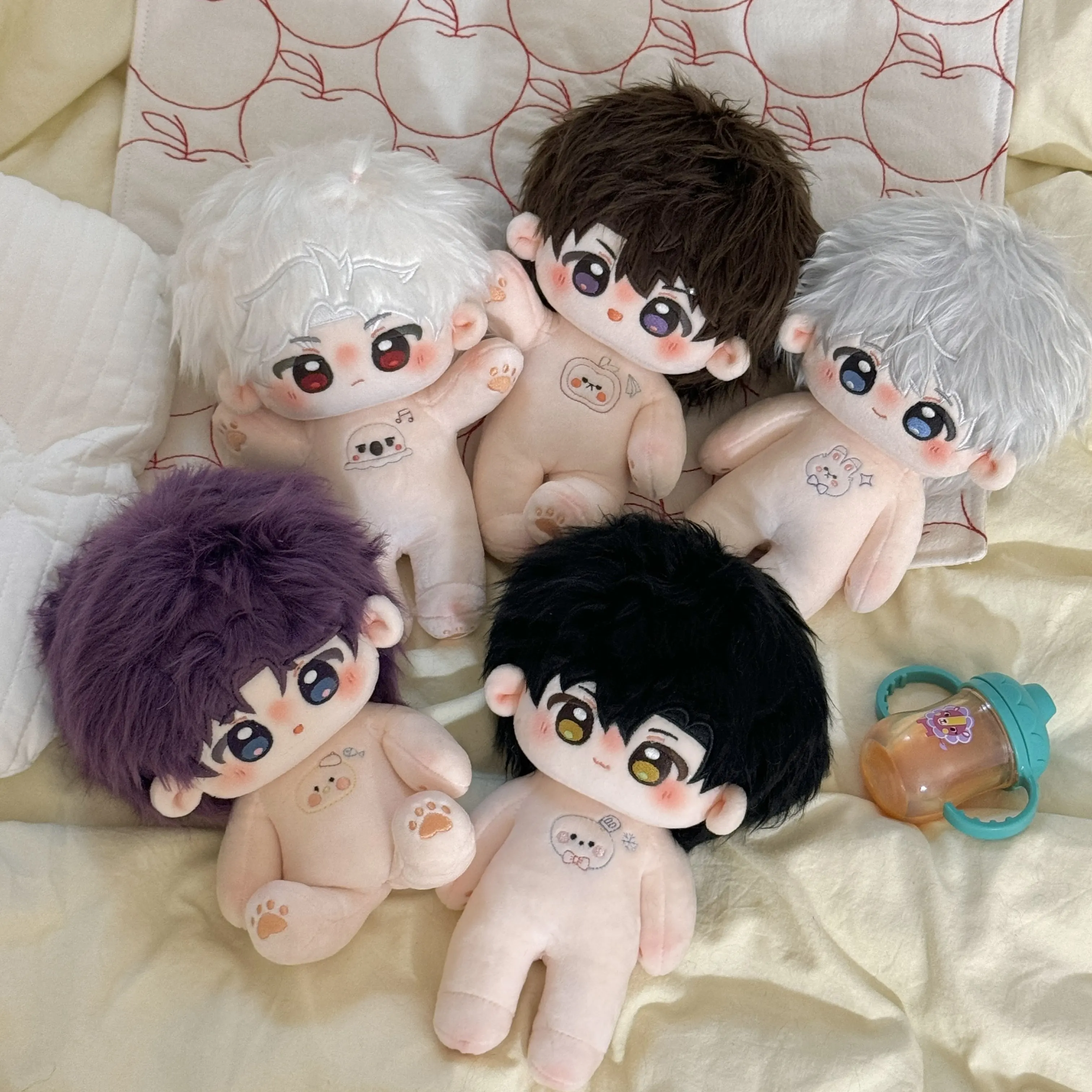 In Stock Love And Deepspace 20cm Cotton Plush Dolls Sylus Rafayel Xavier Anime Figure Otome Game Character Plush Fans Gifts