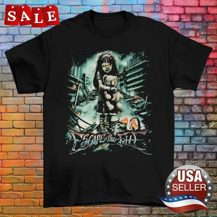 Escape The Fate Band Unisex Adult Black For Fans Shirt S to 5XL