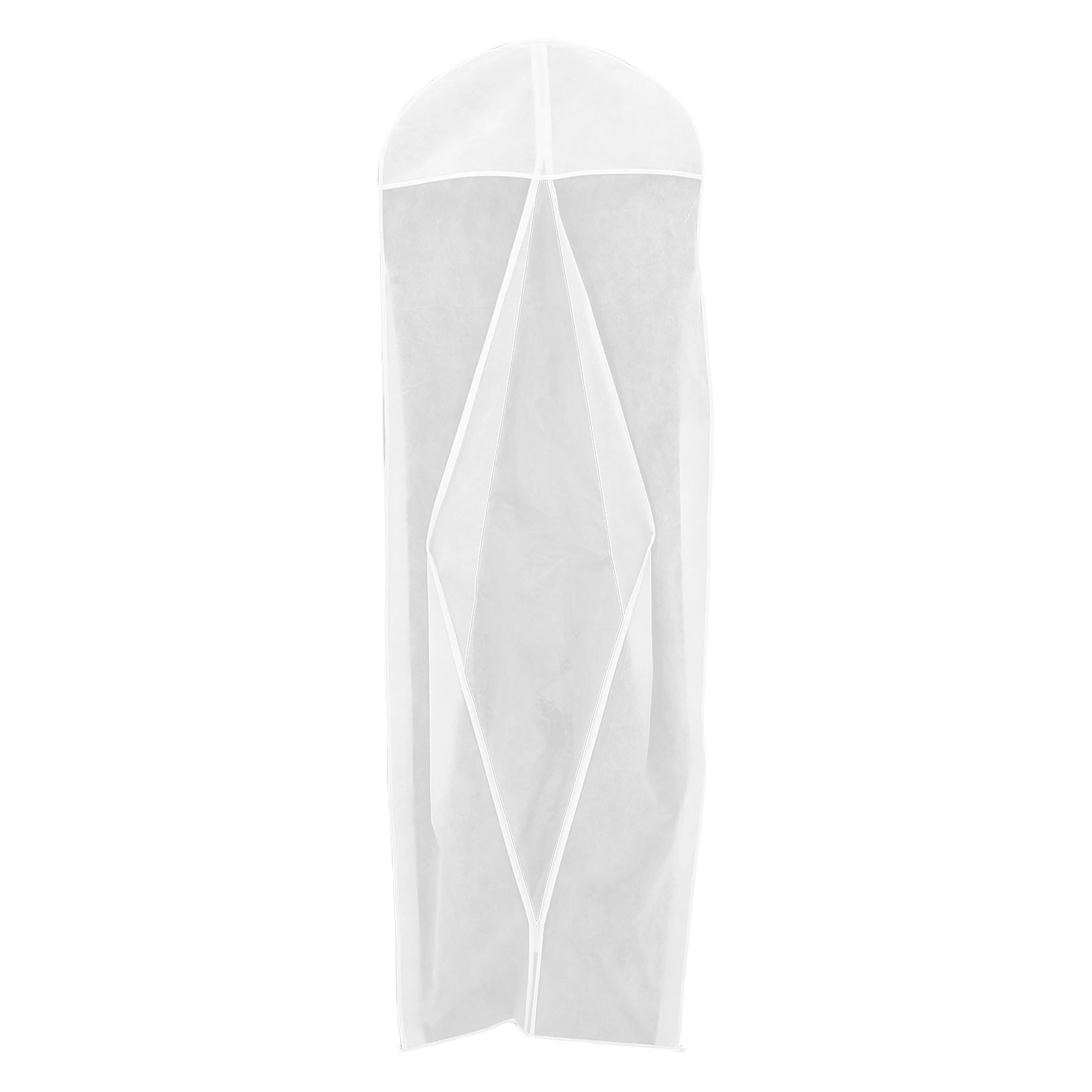 

Wedding Dress Cover Bag 180 X 58 X 9Cm Large Long Garment Bag For Hanging Storage Travel Foldable Dustproof Gown Protector