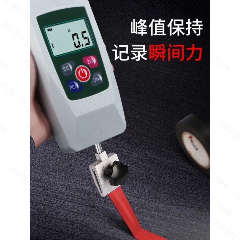 Tensilometer tester Digital display push-pull spring dynamometer pulling force testing machine