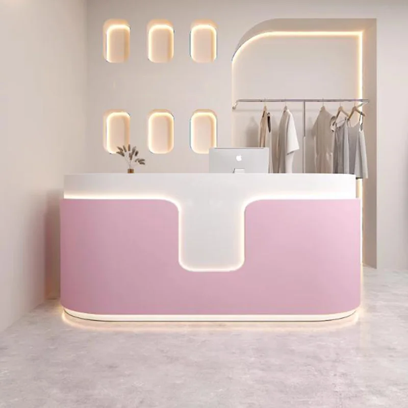 

/Design Aesthetic Reception Desks Organizers Best Led Lights Reception Desks Unique Modern Comptoire Accueil Commercial Furnitur