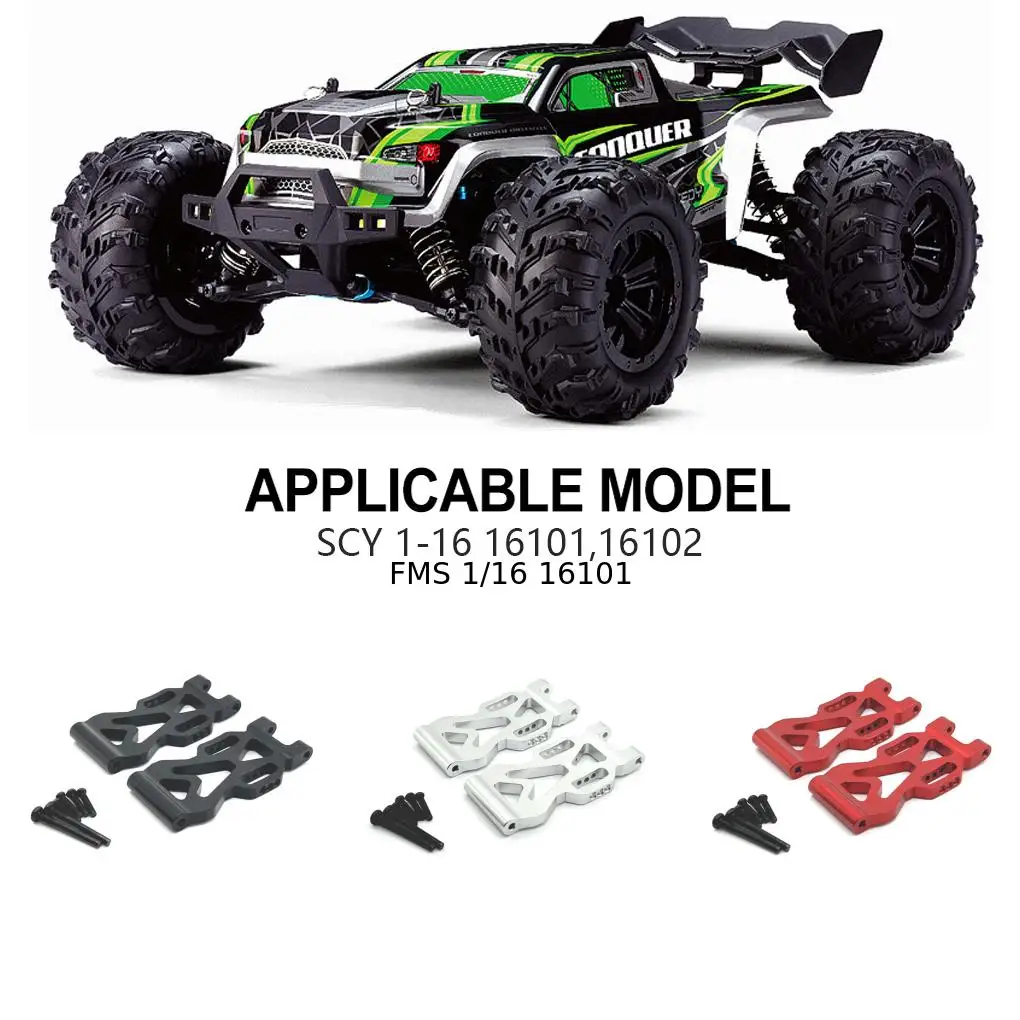 1/16 Aluminum Alloy Enhanced Rear Lower Suspension Arm For FMS 16101 16102 RC Car Part RC Car Accessories Replacement Parts