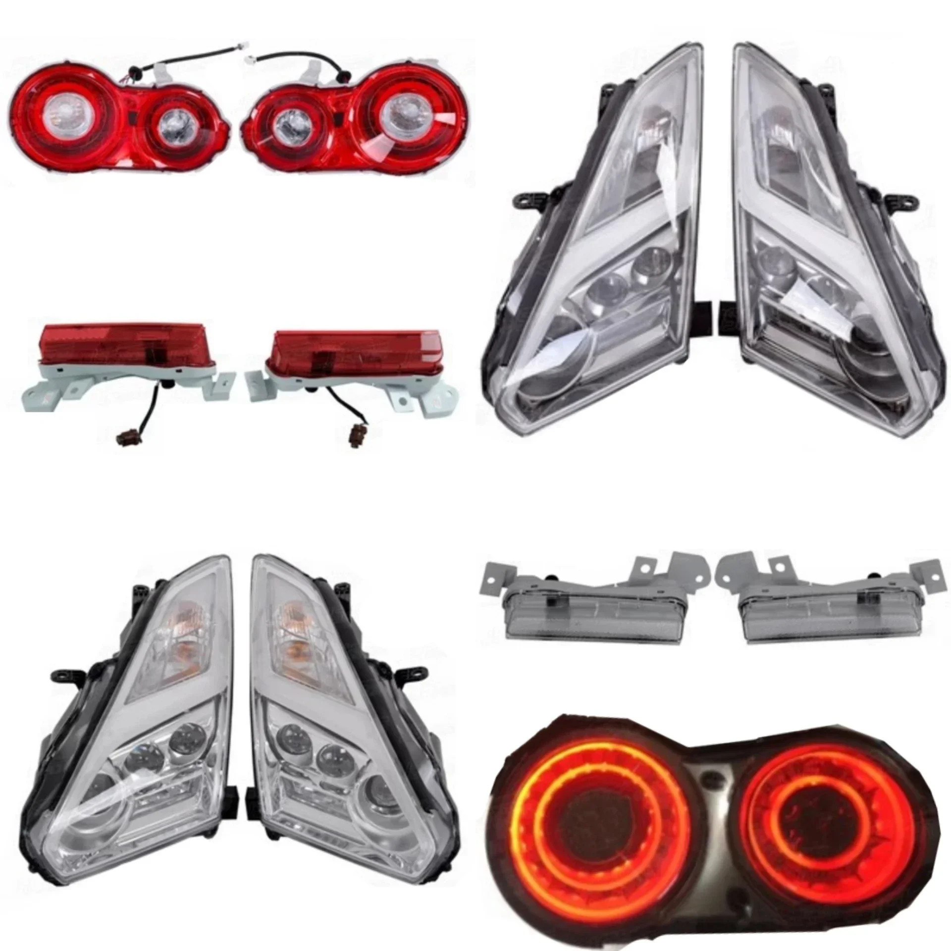 

Led Headlight Taillight Assembly for Nissan GTR R35 Upgraded New Style Turn Signal Daytime Running Light Car Accessories