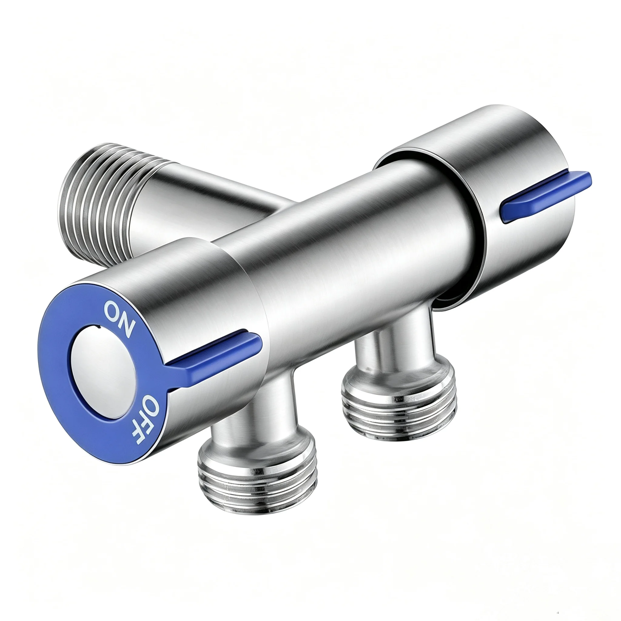 HTMCK Stainless Steel Handheld Bidet Sprayer Set, Self‑Cleaning Toilet Spray Gun Shower Nozzle for Personal Hygiene