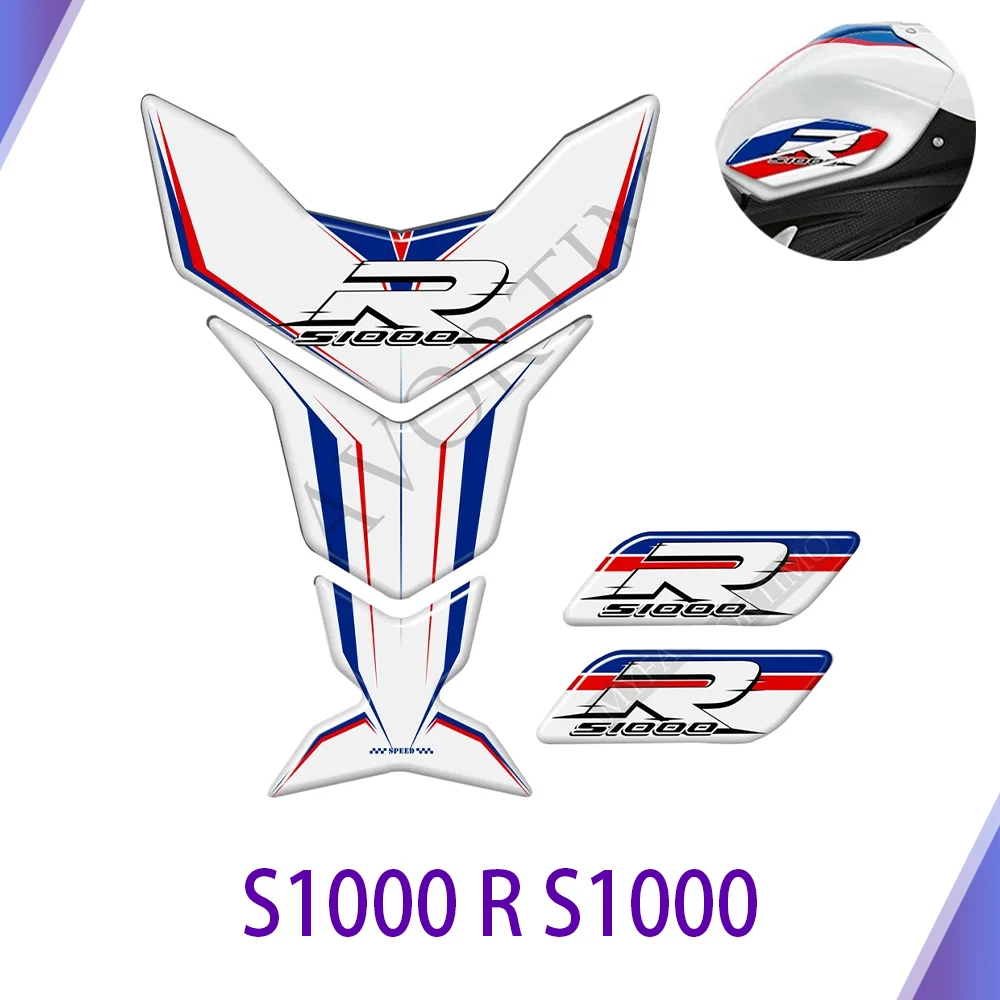 

For BMW S1000R S 1000 R S1000 Motorcycle Tank Pad Decals Stickers Gas Fuel Oil Kit Protection Anti Slip Front Fender