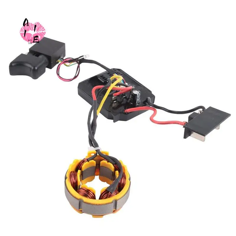 A11E-Electric Drill Control Board Speed Switch Board Controller For Dayi 21V Brushless Lithium Drill Stator Assembly