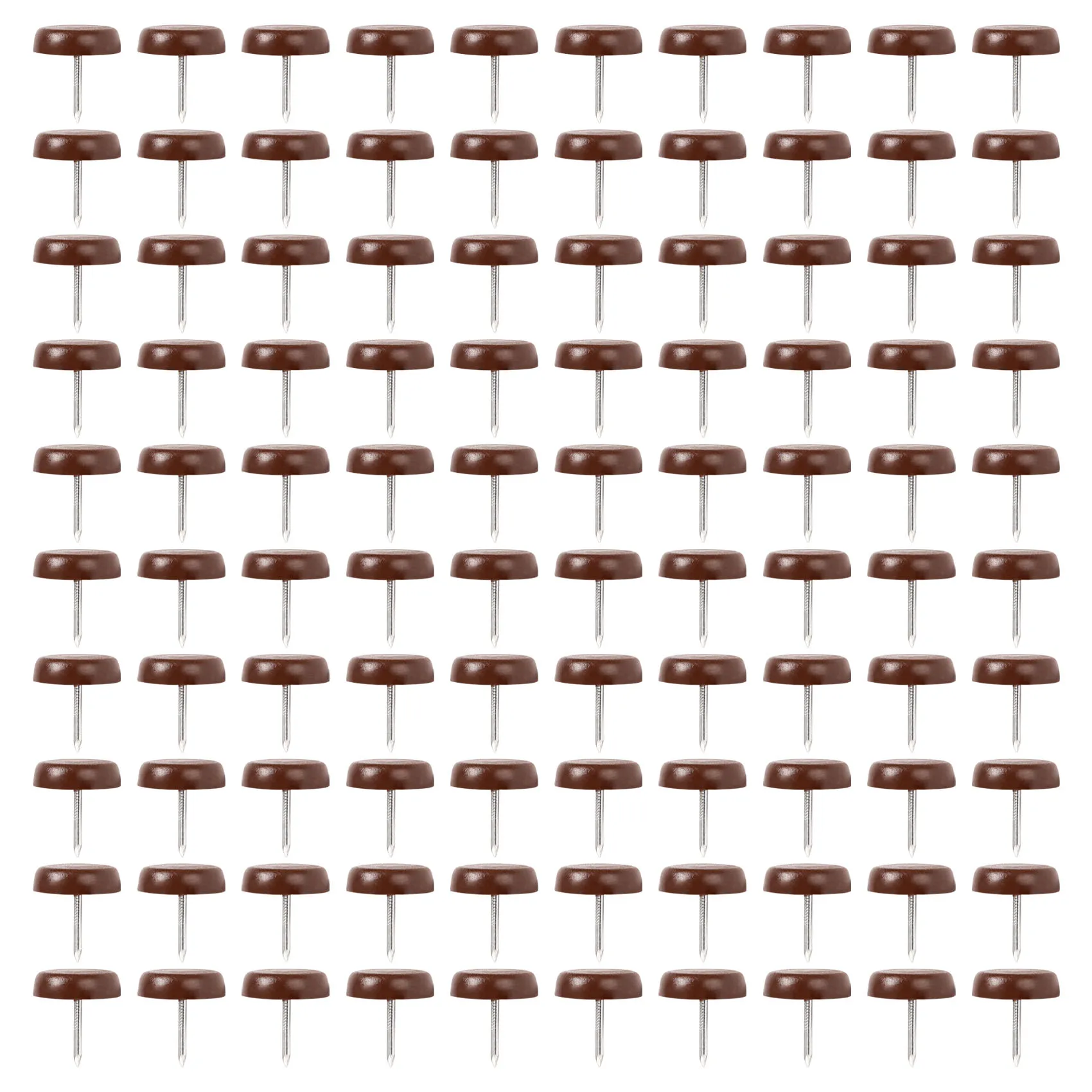 100 Uds. Silla, mesa, muebles, patas inferiores, almohadillas de plástico, deslizadores, clavos antideslizantes, suelo de madera, Protector de muebles, ruido