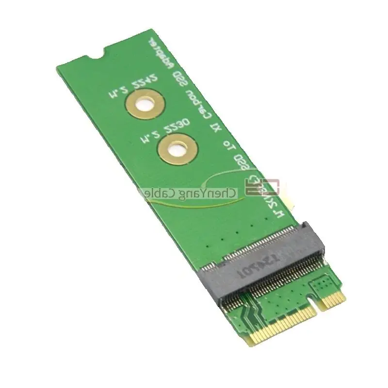 Agregar tarjetas PCBA Mini PCI-E 2 carriles M.2 NGFF 30 mm 42 mm SSD a Lenovo X1 Carbon Ultrabook SSD