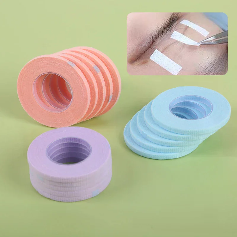 5rolls 4mm Tools Lash Extension Tape Eye Makeup Micropore Eyelash Extension Tape Professional Eyelashes Supplies