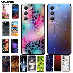 For vivo V40 SE 5G Case Fashion Shockproof Soft TPU Silicone Back Cover for vivo V40 SE Phone Case Protection 6.67