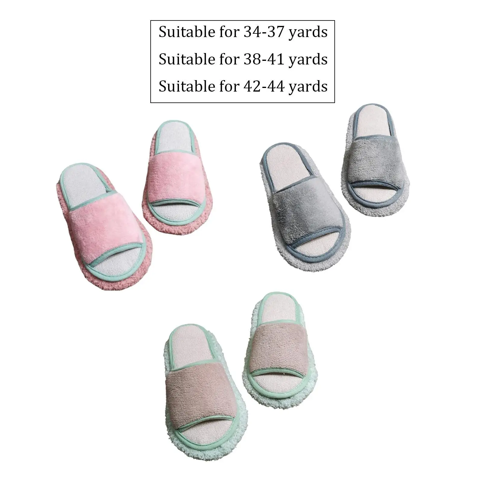 Mop Slippers Floor Cleaning for House Dusting Floor Dust Dirt Cleaning Home