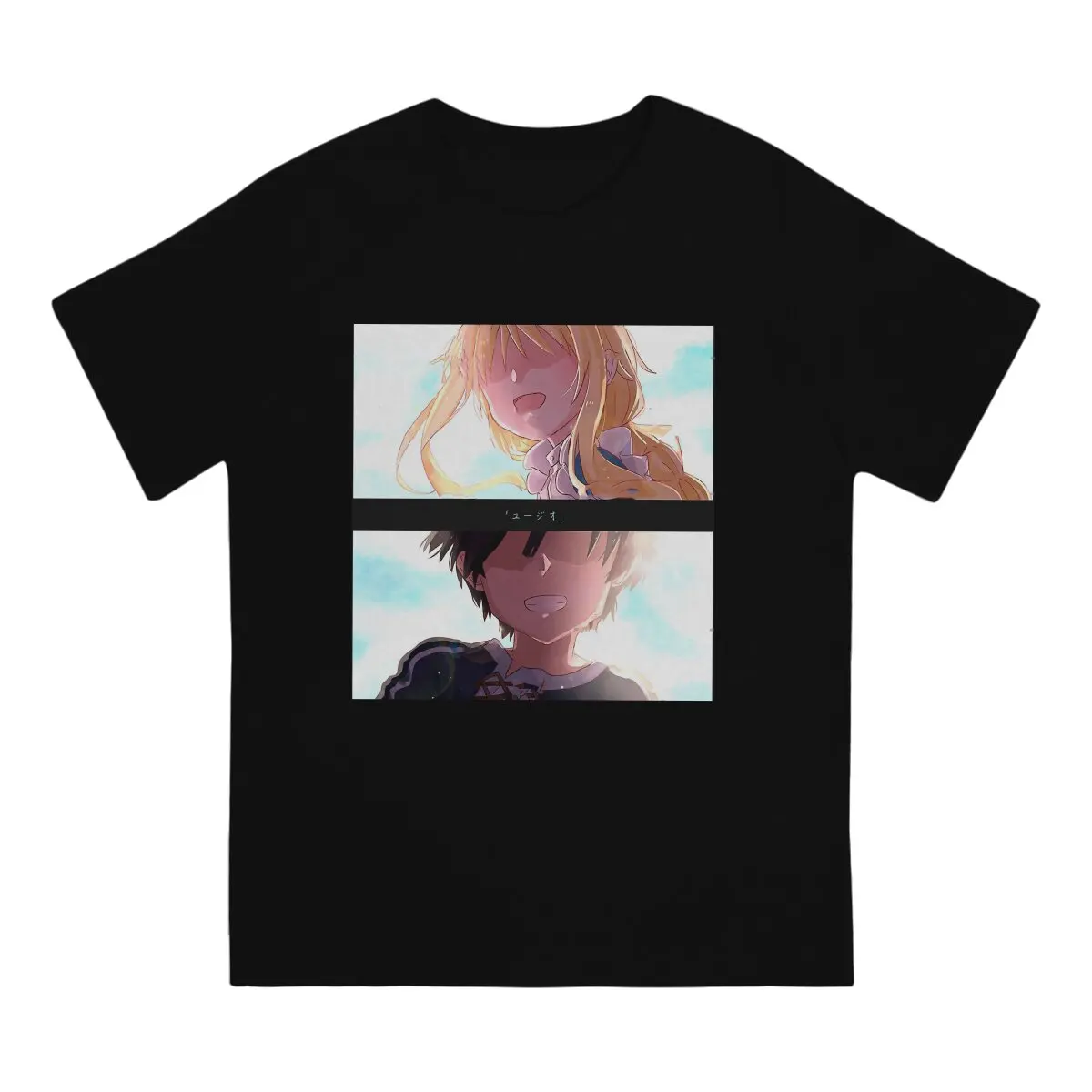 Art Men T Shirt Alicization Funny Tees Short Sleeve Crew Neck T-Shirts Cotton Summer Clothing