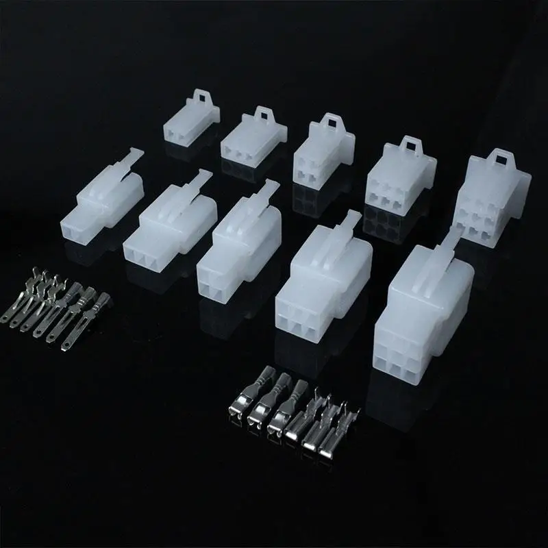 1 satz/los 2/3/4/6/9Pin Automotive Elektrische Draht Stecker 2,8mm Serie Männlich Weiblich Kabel terminal Stecker Kits Motorrad Ebike Ca