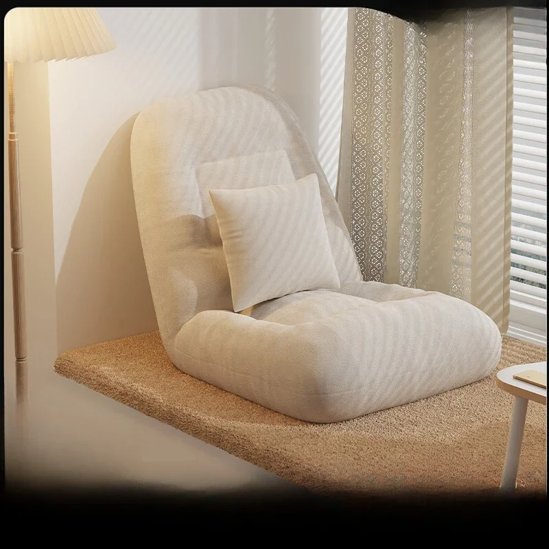 

Lazy sofa bed back chair tatami seat bay window seat cushion dormitory chair mini small folding Internet celebrity sleep