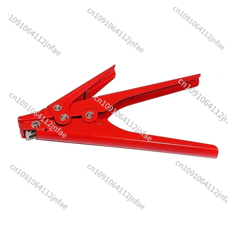 HS-519 Plastic Nylon Cable Ties with A Width of 2.4-9mm and Metal Clamps for Automatic Tensioning and Tightening Cutting Tools