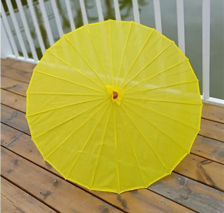 20 Pcs Children Size Small Chinese Art Craft Umbrella Blank Paper Long Handle Wedding Parasol Dhl Fedex Free Shipping Wholesale