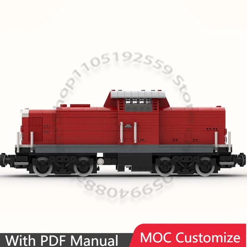 

627 PCS Supercar DB-Baureihe V100 "DB Cargo" (8w) MOC Customize Modular Building Block Popular Model DIY Boys Assembly Toy Gift