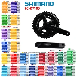 Shimano 105 HOLLOWTECH II R7000 2x11s Di2 R7100 2x12s 165/170/172.5/175mm 50-34T 52-36T 53-39T For Road Bike Bicycle Crankset