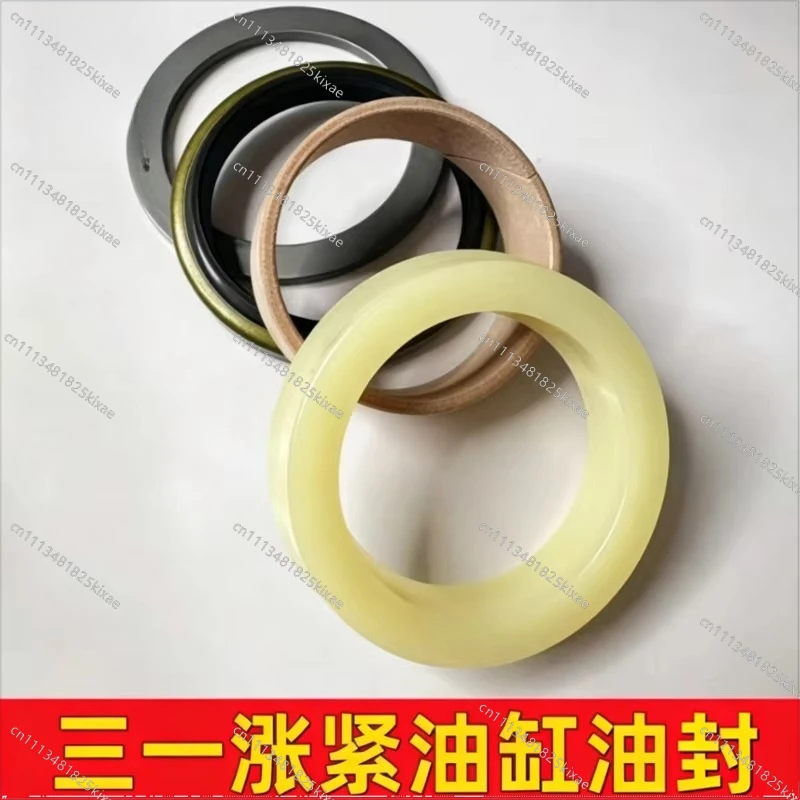 For Excavator  55/60/65/75/135/205/215/235/335/485 Walking Tension Cylinder Oil Seal Compatible With
