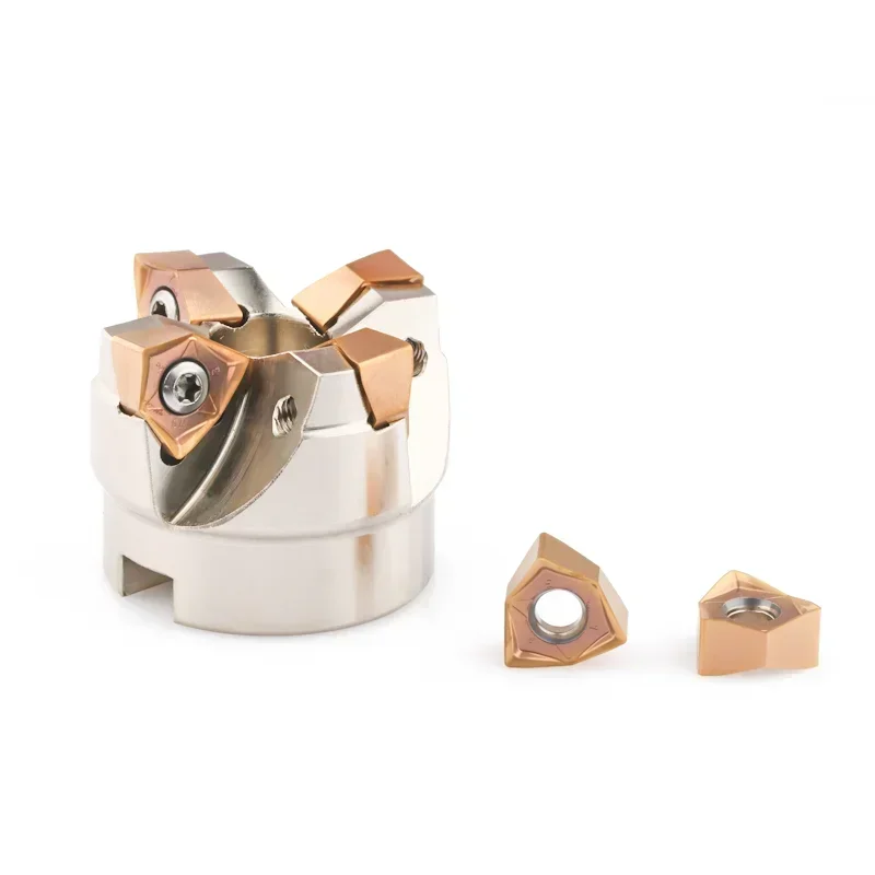 MFWN 90 graden MFWN90 dubbelzijdig zeshoekig zwaar snijvlak freeskop WNMU 0806 wisselplaat freesschijf