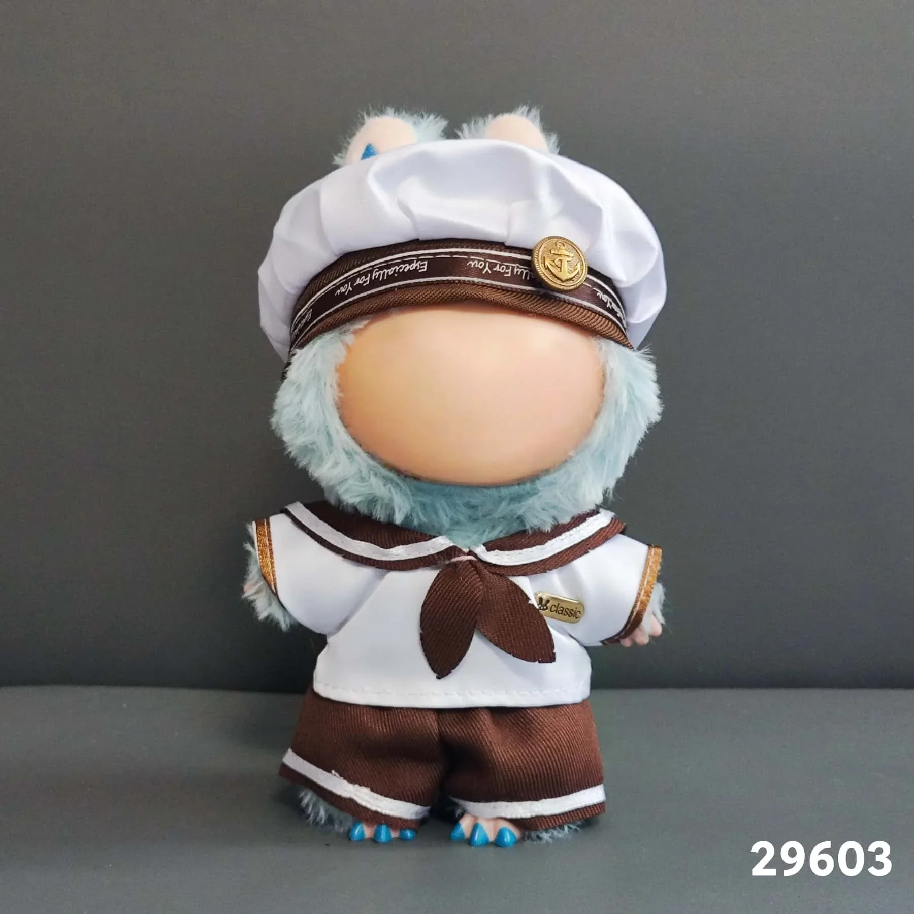 

Clothes for Labubu 15-17cm Labubu Doll Clothes Set - Cute Plush Toy Outfit with Pendant Accessories