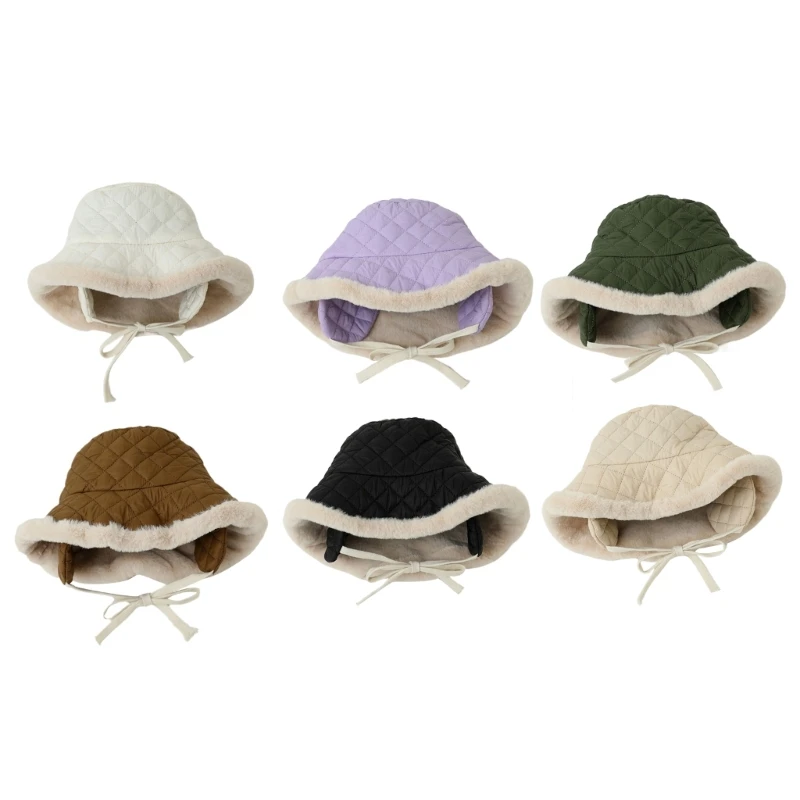 Travel Earflap หมวกหมวกเก็บความอบอุ่นกลางแจ้งหมวกชาวประมงฤดูหนาวสำหรับทารก