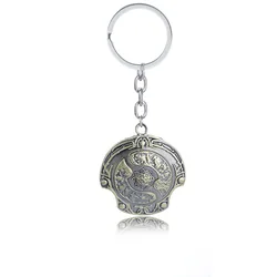 l Dota 2 Immortal Champion Shield Key Chain Dota2 keychain Car Keychain TI 5 Aegis of Champions Pendant