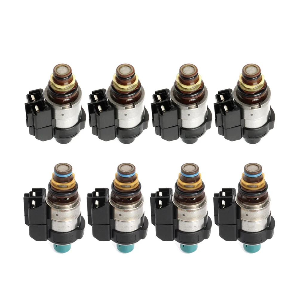 (Set of 8PCS )722.9 Automatic Transmission Solenoids 7-Speed 7G for Mercedes Benz A CL CLC CLK CLS E G GL ML R S - Class