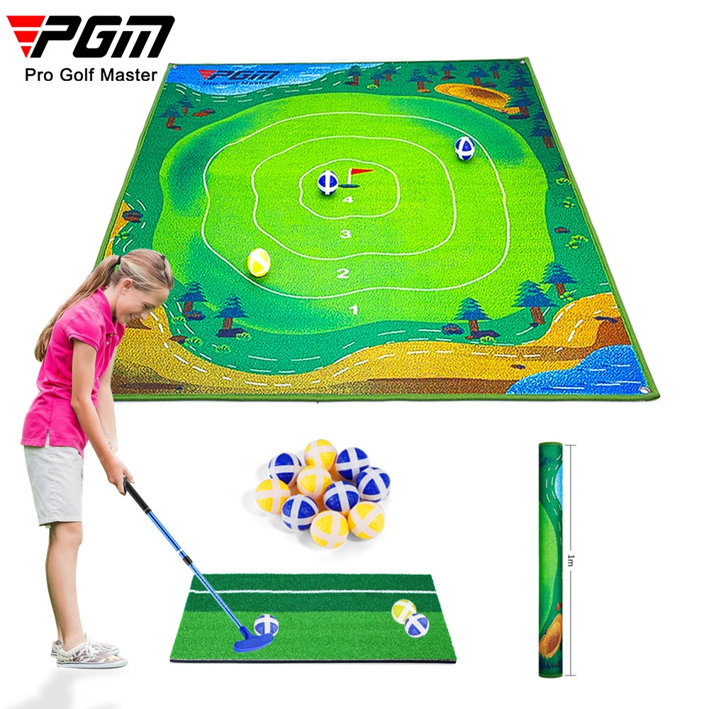 

PGM DJD040 Indoor Mini Golf Suspended Dartboard Practice Outdoor Training Aid Trainer Golf Hitting Mat