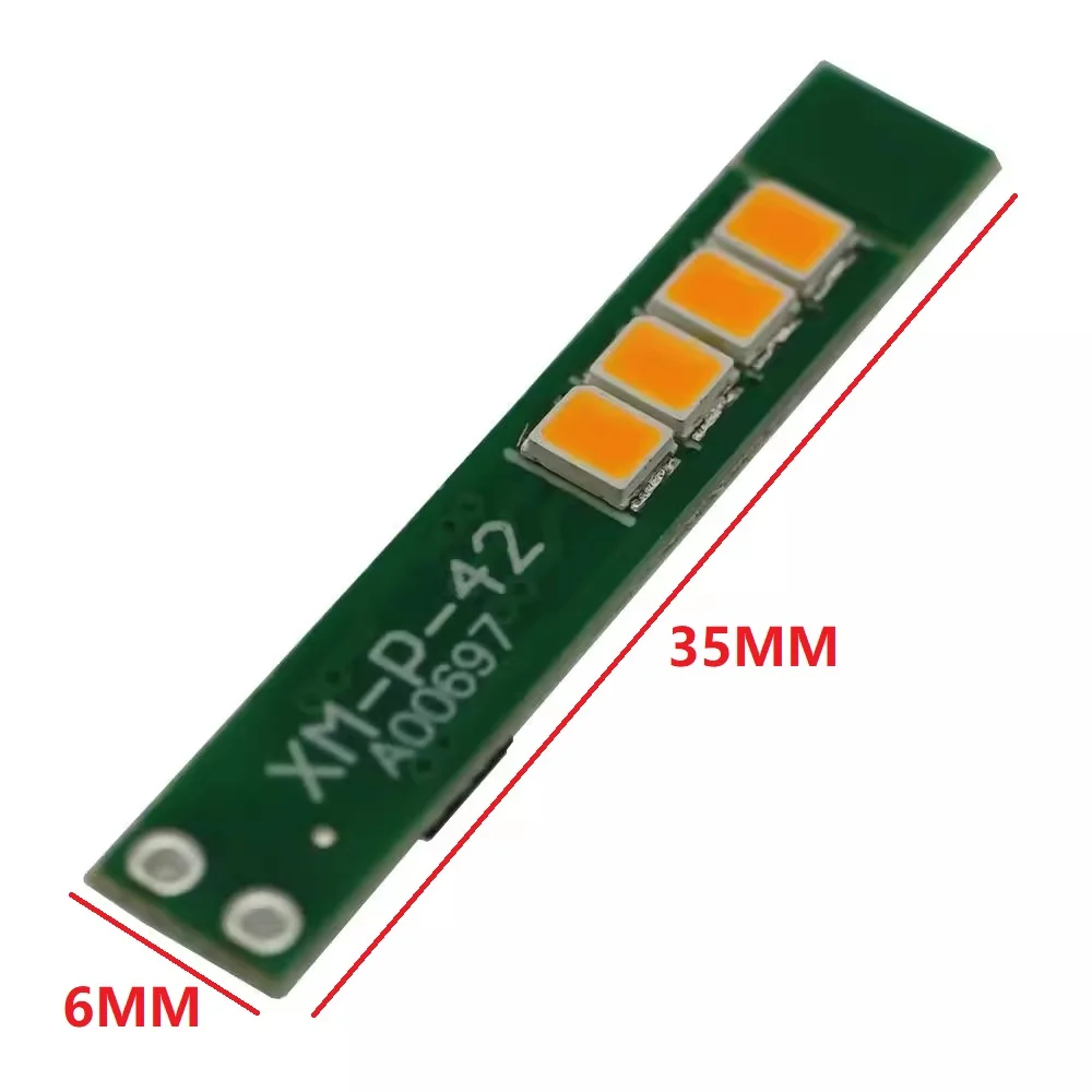 3 Stück/Set Simuliertes Kerzen-LED-Modul, Gelbes Flacker-/Atemlicht, 8 LEDs, 3-5V DC, Realistischer Kerzenlicht-Effekt – Detail 5