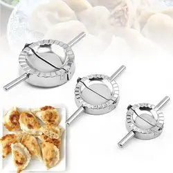 Máquina para hacer dumplings de acero inoxidable 304, cortador de molde para Ravioli, prensa de masa Gyoza multifunción, accesorios de cocina