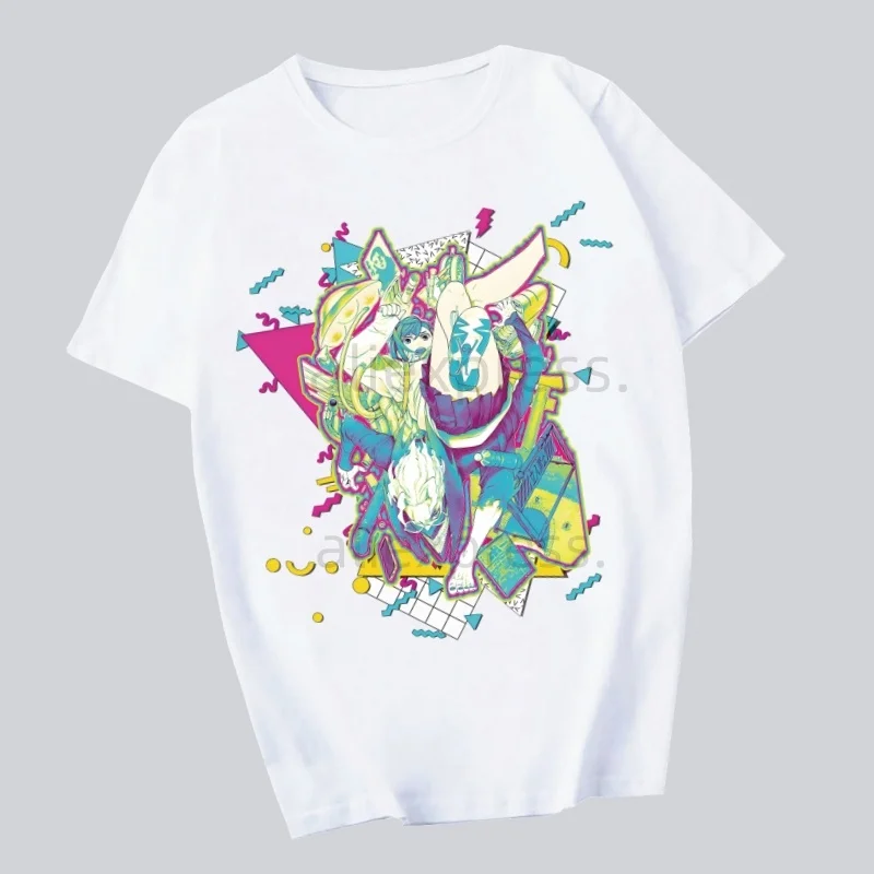 

Dandadan Okarun Japanese Anime Harajuku Men's tshirt Printed Unisex Short Sleeve t shirt Casual T-shirt Male Streetwear Tops