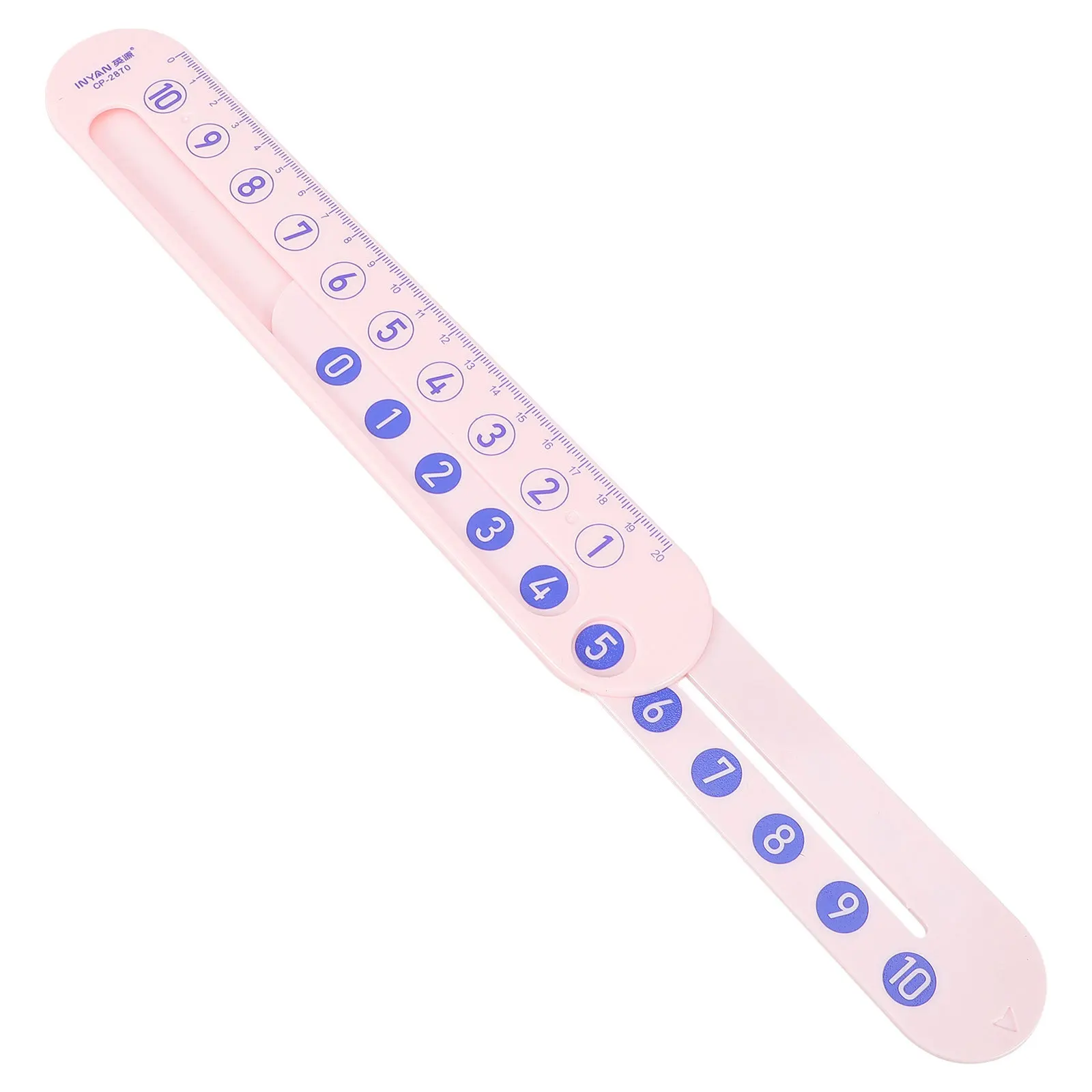 

Math Scale Addition Subtraction Ruler Gift Learning Number Slide Plastic Digital