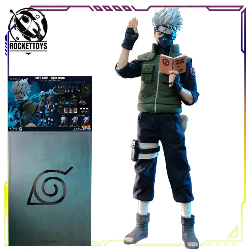 

Rocket Toys Original Naruto 1/6 Scale Action Figure Series Kakashi Hatake Action Figure Model Toys Movable Model Gifts for Boys