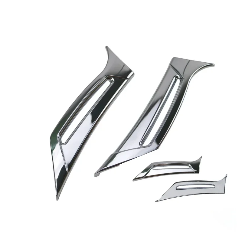 

Motorcycle Chrome Fairing Intake Scoops Audio Comfort Fit for Honda Goldwing GL1800 2012-2017