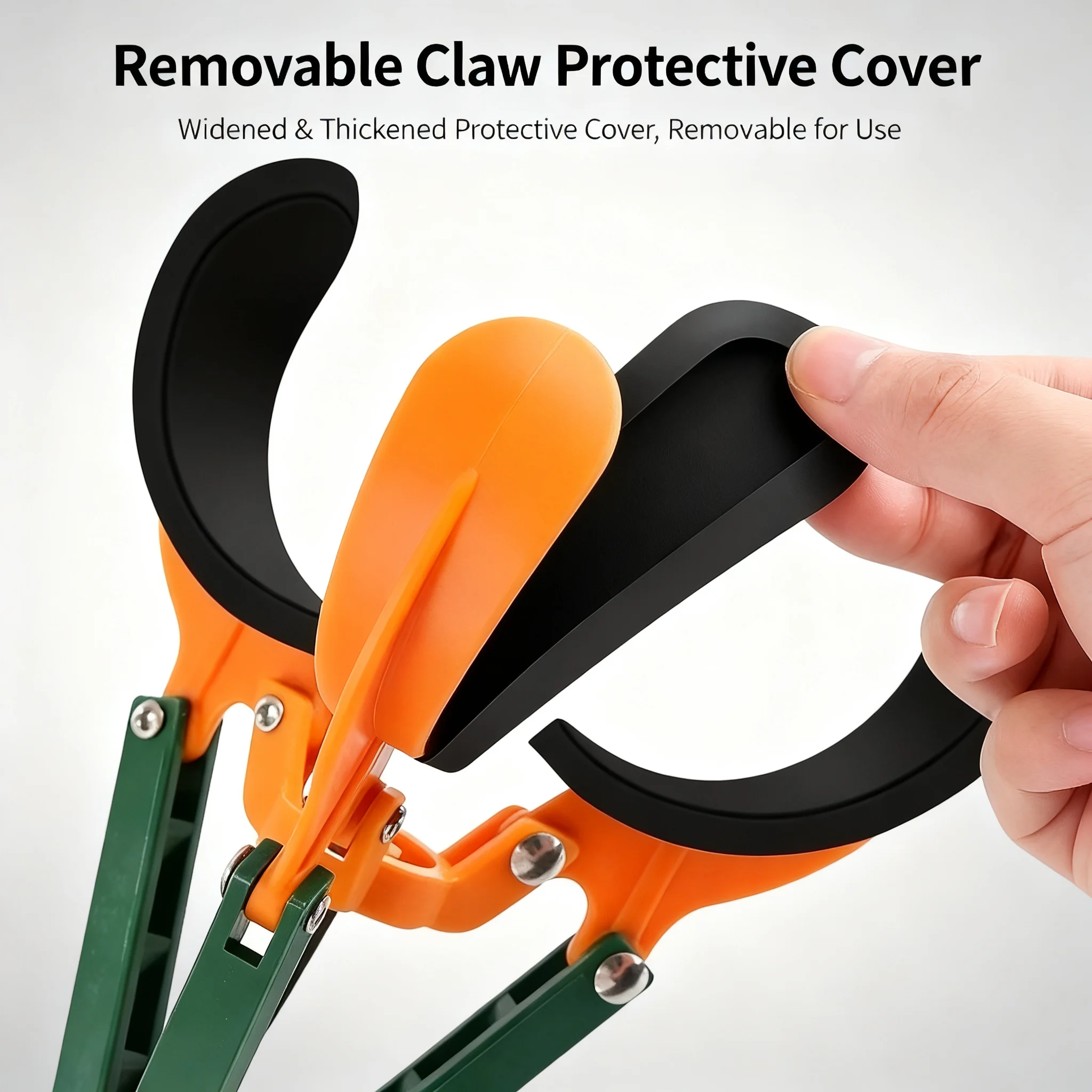 3-Claw Telescopic High Reach Fruit Picker, Manual Garden Harvesting Tool for Apple Citrus High Tree Fruit Picking