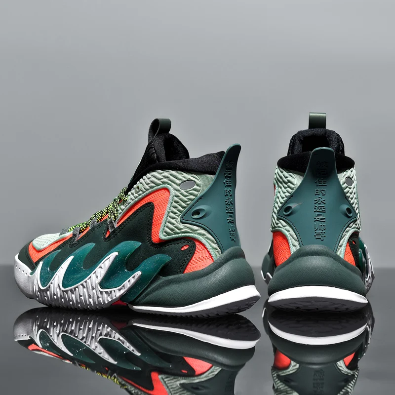 New hot sale 2025 comfortable breathable non-slip shock-absorbing unisex basketball shoes Basketball shoes Very good