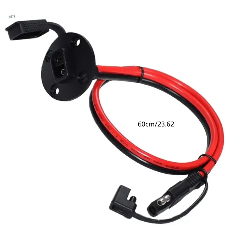 Conector sae 23.62 polegadas, conector porta lateral com tampa protetora