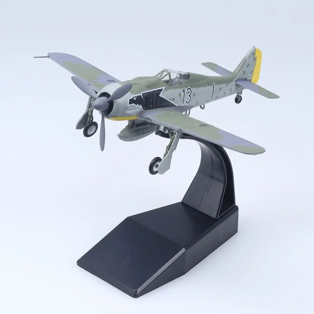 

1/72 FW 190A-8 Diecast Airplane Model Military Fighter Plane Aircraft Models for Gift