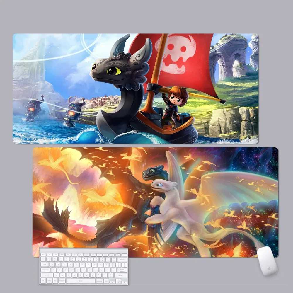 H-How To Train Your D-Dragon Fashion Unique Desktop Pad Game Mousepad Size For Customized Mouse Pad For CS GO PUBG