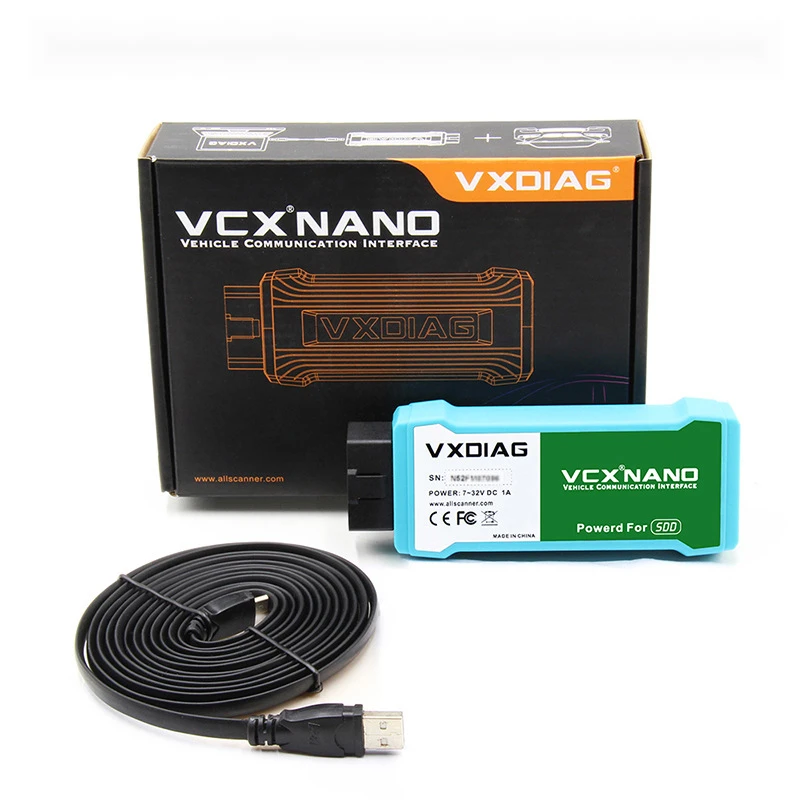 VXDIAG VCX NANO Applicable for Land Rover/Jaguar 2 in 1WIFI Version Automobile diagnosis equipment SDD V161