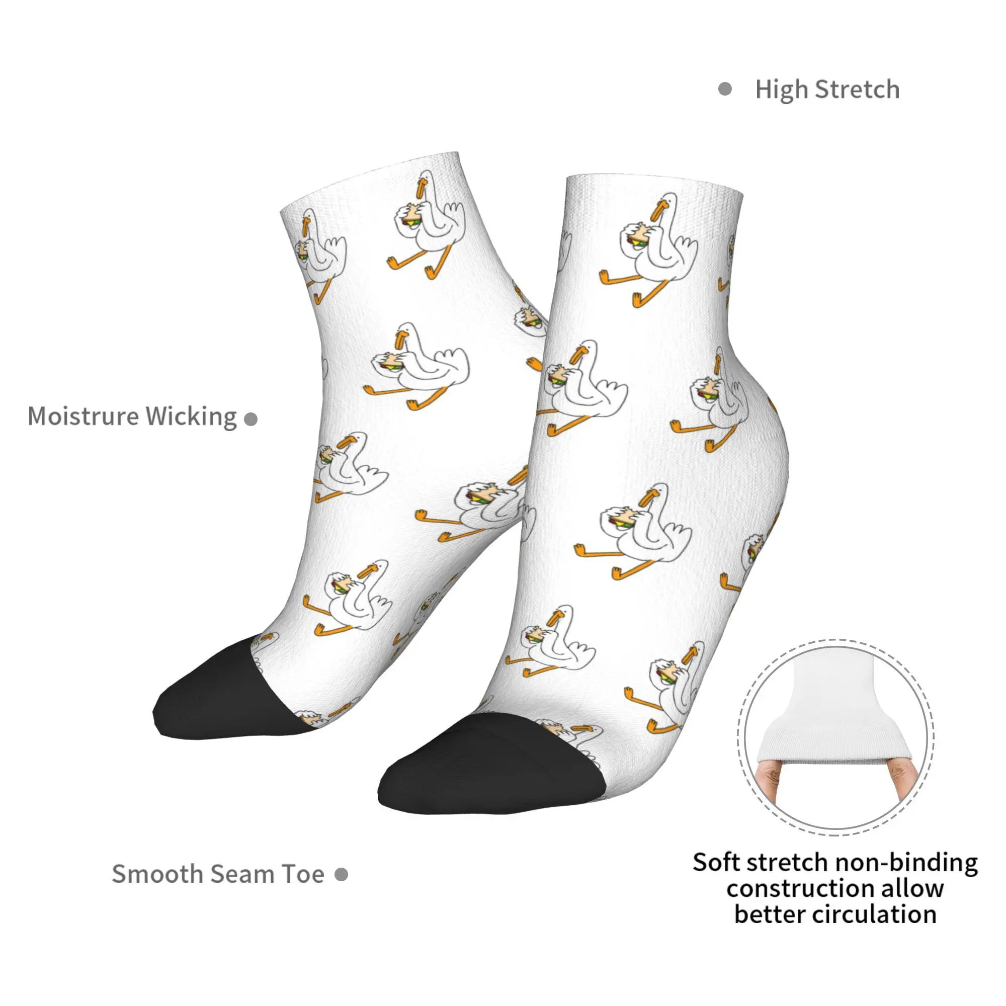 جميع المواسم ساندويتش أوزة الجوارب Harajuku امتصاص العرق الرياضة الأوسط جوارب أنبوبية جوارب الموضة الناعمة للرجال والنساء