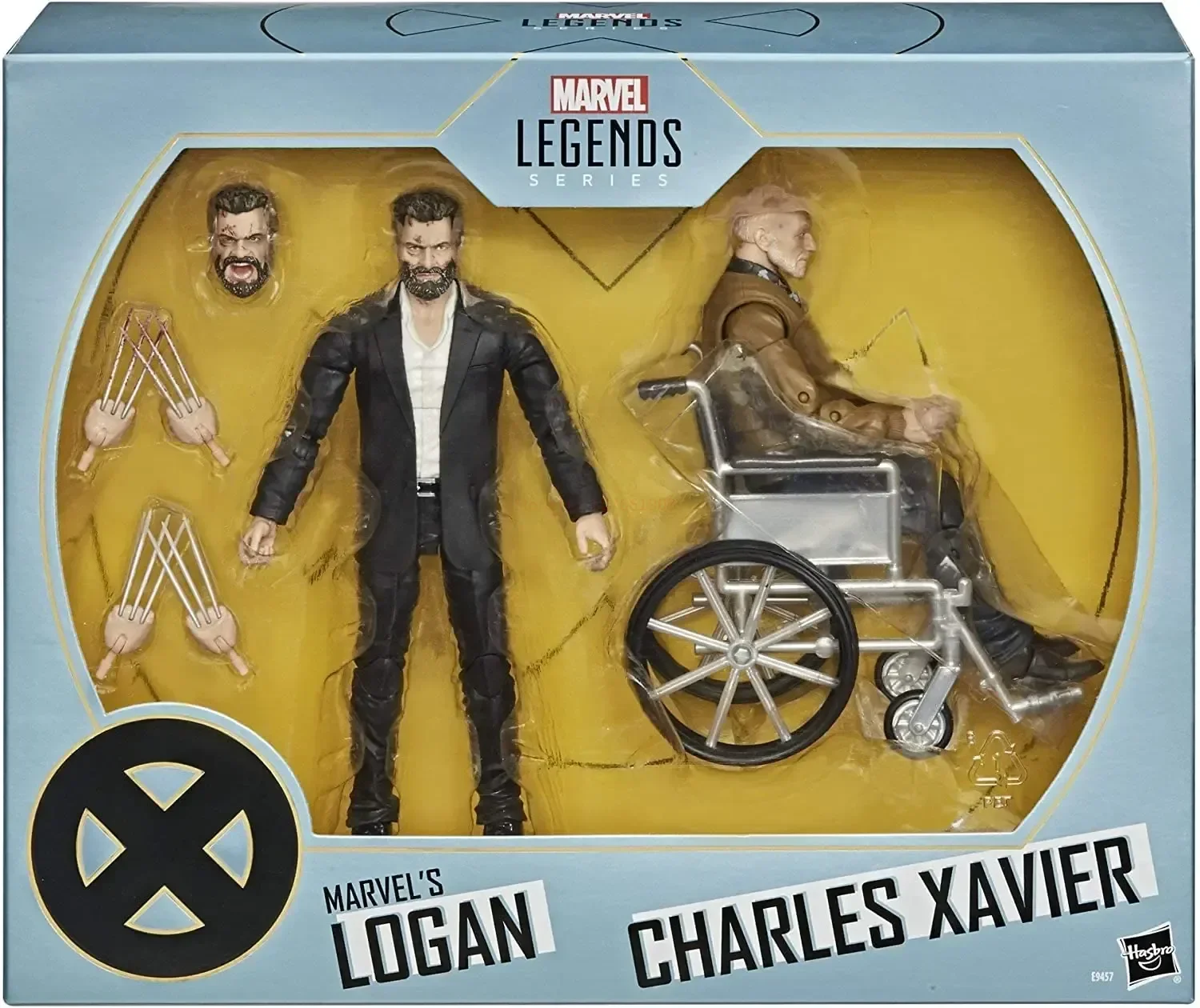 

In Spot Hasbro Marvel Legends Avengers Old Professor X Doctor Charles With Wolverine Logan Action Figure Toy Gift