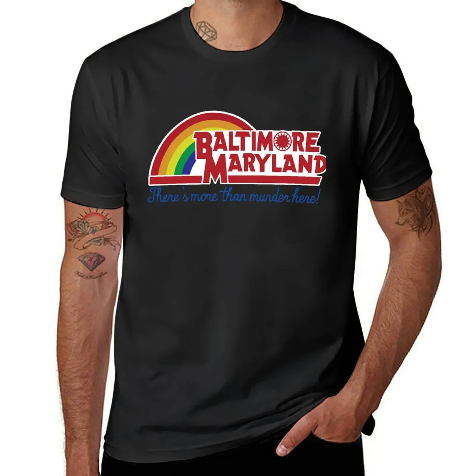 

Baltimore Maryland - Reading rainbow T-Shirt plus size tops tops men clothing