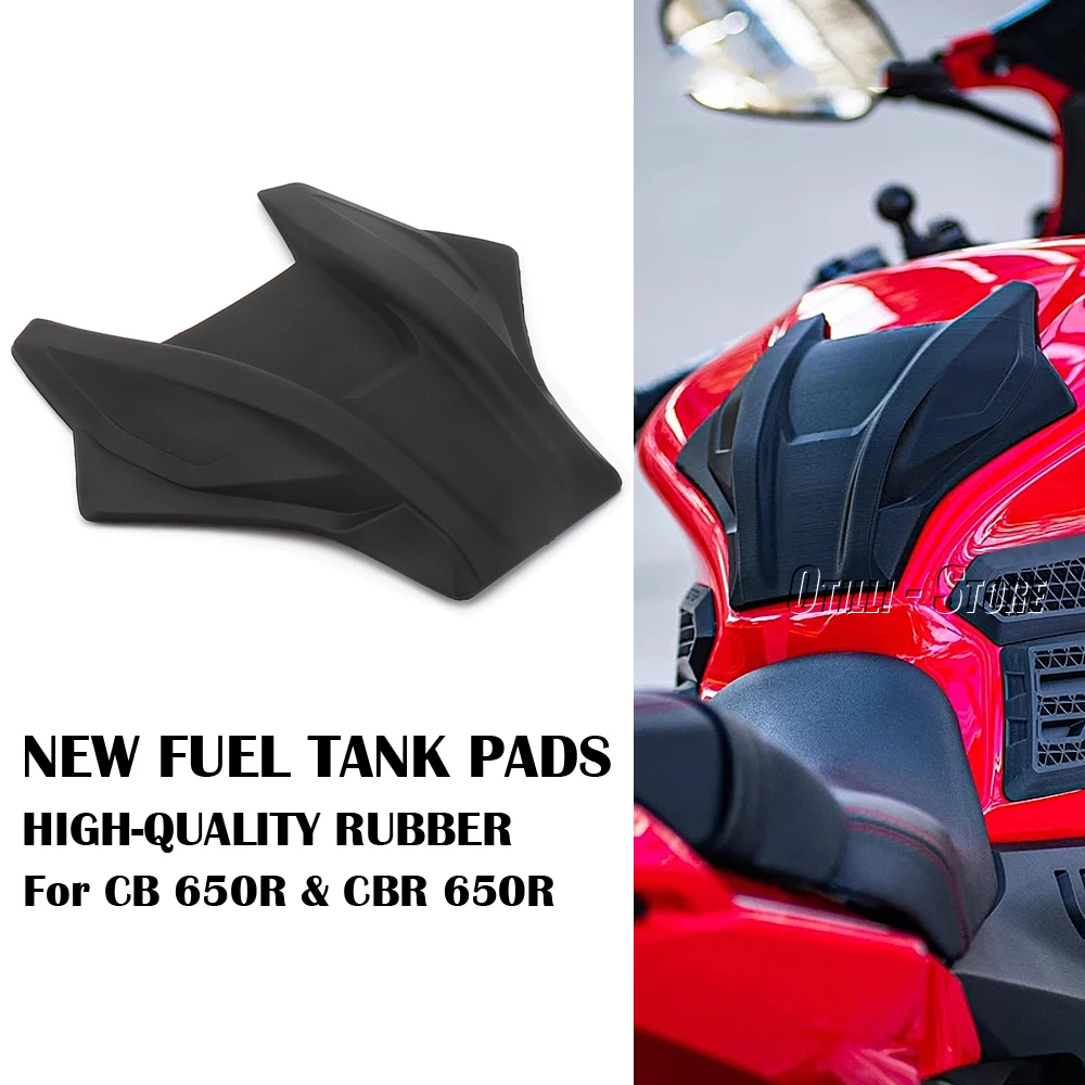 Motorcycle Accessories Black Fuel Tank Pad Sticker Protection For Honda CB650R CB650 R CB 650R CBR650R CBR650 R CBR 650 R