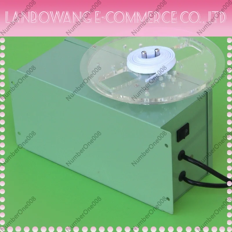 1-500RPM Electric Ribbon Shoelace Winder Machine with Foot Switch,Speed Adjustable Small Winding Machine for Wire Diameter1-10mm