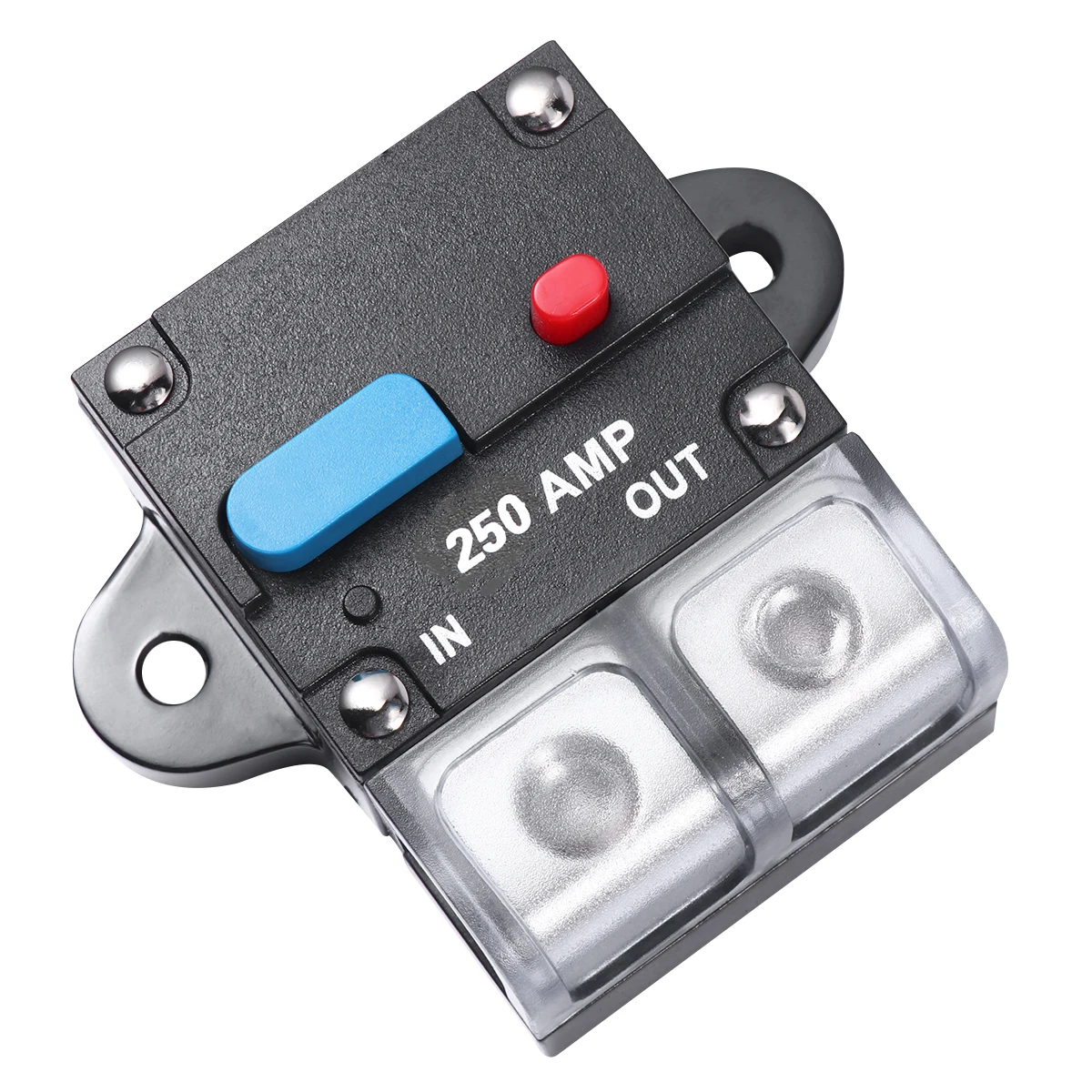 

250A Car Circuit Breaker Resettable Manual Self-recovery High Amp Thermal Trip for Overload Short Circuit Easy