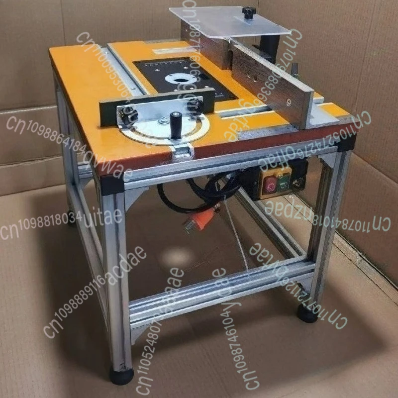 

Полный комплект фрезерного станка для деревообработки из бакелита, система деревообрабатывающего стола с подъемной вставной пластиной для фрезерного стола, защитным ограждением и угловым направляющим.