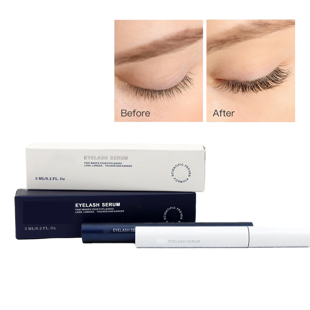 Siero per ciglia a crescita rapida: il combinato giorno e notte crea l'aspetto delle ciglia più lunghe e più scure